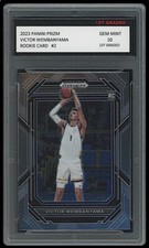 Victor Wembanyama 2023 Panini Prizm DP 1st Graded 10 Rookie Card Spurs #2