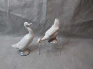 PAAR NAO VON LLADRO GÄNSE/ENTE FIGUREN - Bild 1 von 5