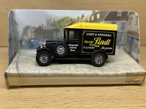 Models of Yesteryear Y-47 1/39 Sc Lindt & Sprungli 1929 Morris Light Van Diecast - Picture 1 of 9