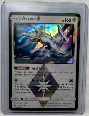 Pokemon Forbidden Light Arceus Prism Holo #96/131 - Image 1 of 2