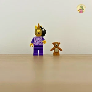 Lego Minifig Minifigure Custom Licorne en pyjama Pièces authentiques NEUF NEW - Bild 1 von 5