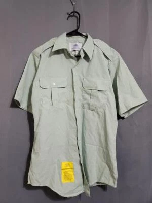 Винтажная мужская рубашка DSCP Garrison Collection (размер: 15 1/2) No48r - Изображение 1 из 4