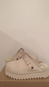 Zapatilla con plataforma zueco Lanah Ugg Australia para mujer talla 9 nueva en caja - Imagen 1 de 6