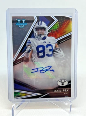 2022-23 Bowman's Best University Isaac Rex RC AUTO #BA-IR BYU - Image 1 of 2