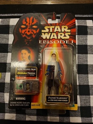 ¡Nuevo! Figura de acción Hasbro Star Wars EP1 Padme Naberrie Amidala Podrace 1999 Foto 1 de 4