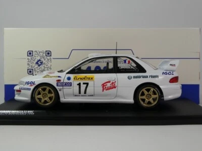 Solido Subaru Impreza 22B #17 Panizzi Rally Monte Carlo 1999 1/18 S1807407 - Immagine 1 di 3