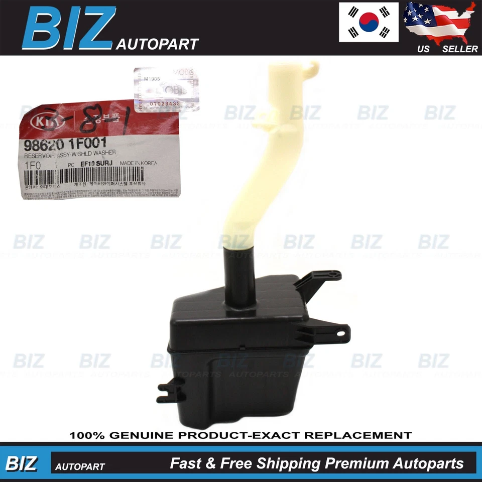 Genuine Windshield Washer Reservoir for 2005-2008 Kia Sportage 98620-1F001 - Изображение 1 из 4