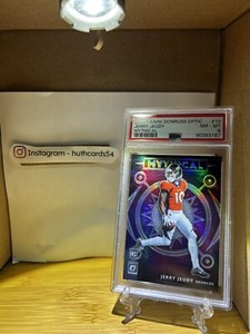 2020 Panini Jerry Jeudy DONRUSS Optic Mythical PSA 8