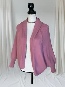Cárdigan Anthropologie Akemi + Kin Talla S M L OS Suéter Abierto Rosa Georgina - Imagen 1 de 14