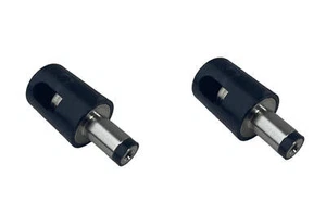2 Pack LCDCPLG LAVA Right Angle DC Power Plug DIY High End Solderless Connection - Picture 1 of 3