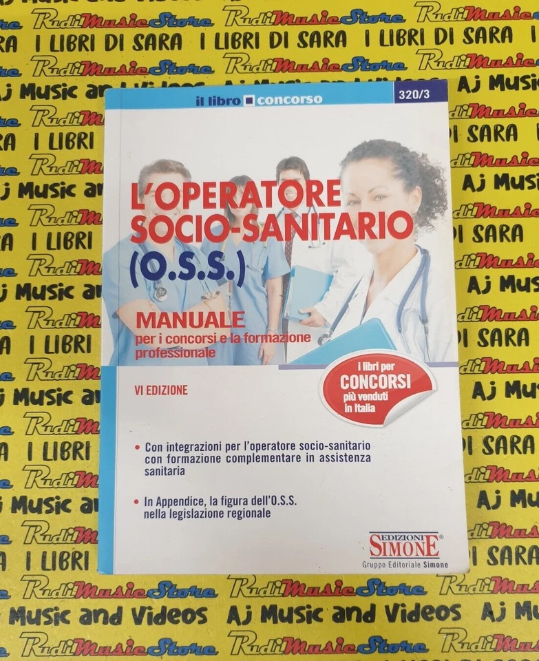 Book Libro L'OPERATORE SOCIO-SANITARIO manuale per concorsi EDIZIONI SIMONE(L16) - Immagine 1 di 1