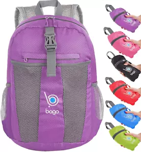 Lightweight Small Hiking Backpack for Women and Men - 25L Travel Day Pack - Fold - Picture 1 of 12
