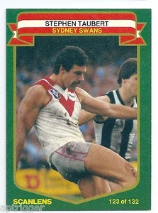1985 Scanlens (123) Stephen TAUBERT Sydney Near Mint **** - Picture 1 of 1