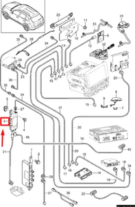PORSCHE MACAN 95B Antenna Amplifier 958.647.320.00 95864732000 NEW GENUINE - Picture 1 of 2