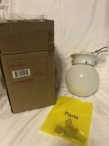 Maxim Lighting 41464256 Indoor Globe Ceiling Lights White 2 Count - Picture 1 of 4