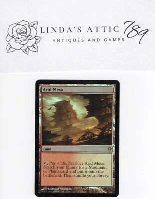 Arid Mesa | Magic MTG | Zendikar | LP | FOIL | LK 106/107/108 - Image 1 of 2