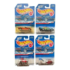 1998 FIRST EDITIONS HOT WHEELS LOT 4 CARS #34 #35 #36 #37 OF 40 667 672 673 678 - Picture 1 of 5