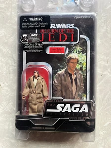Star Wars Saga Han Solo Endor VOTC action figure MOC 625 - Picture 1 of 3