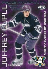 2003-04 Pacific Heads Up PRIME PROSPECTS #1 JOFFREY LUPUL - Anaheim Mighty Ducks