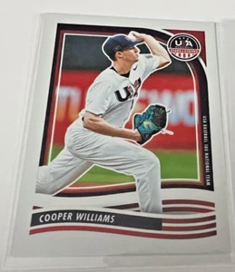 10 2024 Panini USA Stars & Stripes BASEBALL COOPER WILLIAMS #57 - Picture 1 of 1