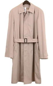 RECENT Burberry London Khaki Cotton Belted Lambswool Zip-In Liner Trench Coat 54 - Picture 1 of 11