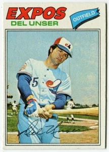 1977 Topps #471 Del Unser Montreal Expos - Picture 1 of 2