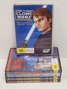 Star Wars The Clone Wars Animated Series S: 1 Vol 1,2,3 & S: 2 Vol 1 And S: 3 - Picture 1 of 7