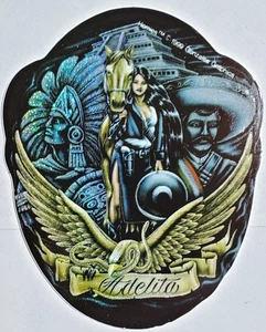 LOWRIDER-ROLLIN HARD-NEW-Vintage (1999)Prismatic Vending Machine Sticker (#1354) - Picture 1 of 2