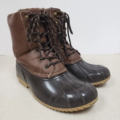 Botas Sugar "Squall" Marrón Lluvia Pato Para Mujer Talla 7m Foto 1 de 4