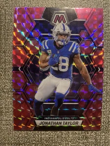 2023 Panini Mosaic - Jonathan Taylor #94 Camo Pink Mosaic Prizm - Bild 1 von 2