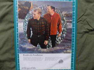 1967 PRINT AD PENDELTON WOOL SHIRTS FOR THE GOOD LIFE - Picture 1 of 1