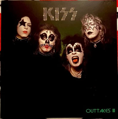 KISS Outtakes III Green Vinyl LP Limited Edition 000 /500 2020 Insert NM Rare - Image 1 of 4