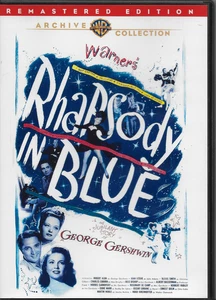 Rhapsody in Blue (1945) Remastered Edition 2011 DVD Like New Condition - Picture 1 of 3