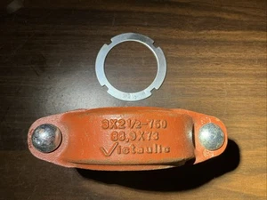 Acoplamiento de abrazadera de tubo Victaulic LC49750PTO 4730-01-518-5395 79154 01-486-1035 - Imagen 1 de 8