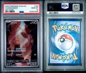 2023 Pokemon Korean Sv2a Charmander Art Rare Psa 10 - Bild 1 von 1