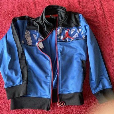 Nike Air Jordan Youth Kids Warm up Track Jacket Sz 6 #383 - Image 1 of 4