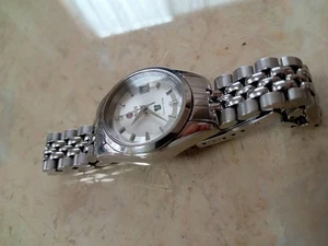 RADO Green Horse Ladies Automatic Watch Stainless Steel Silver 6.3 Inch - Picture 1 of 10