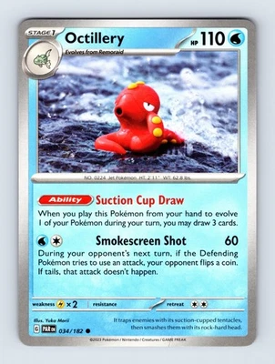 (2x PlaySet) - Octillery 034/182 SV04: Paradox Rift 034/182 NM/LP - Image 1 of 2