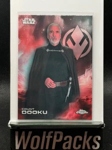 2025 Topps Chrome Star Wars - Count Dooku #27 - Picture 1 of 2