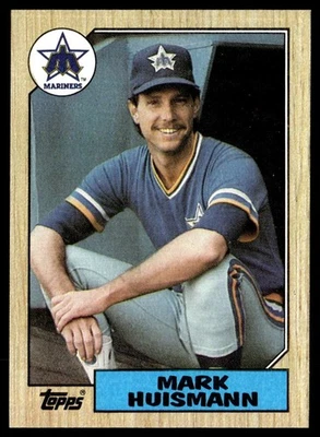 1987 Topps Mark Huismann Seattle Mariners #187 - Image 1 of 2