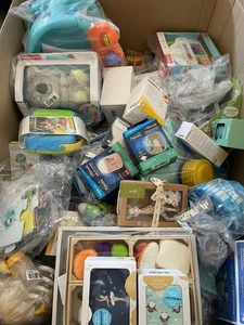 Baby Geschenkbox Junge & Mädchen | Neugeborene Geschenkset | Baby Shower | Taufg - Bild 1 von 9