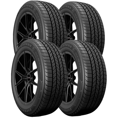 (QTY 4) 215/60R16 Firestone All Season 95V SL Black Wall Tires Foto 1 de 4