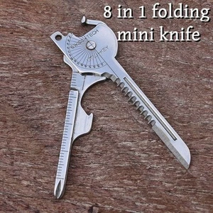 2 Swiss+tech Utili +key 8 In 1 Mini Tool 2 pack - Picture 1 of 8
