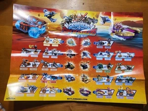 Activision Skylanders Superchargers Serie Orange 1-seitiges Charakter Poster - Bild 1 von 6