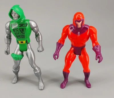 Figuras Dr Doom & Magneto Marvel Secret Wars Vintage 1984 Mattel Foto 1 de 4