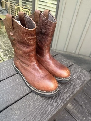 LaCrosse Foreman Wellington HD 11" Work Boots Mens Sz 11 Med Brown Waterproof - Image 1 of 4