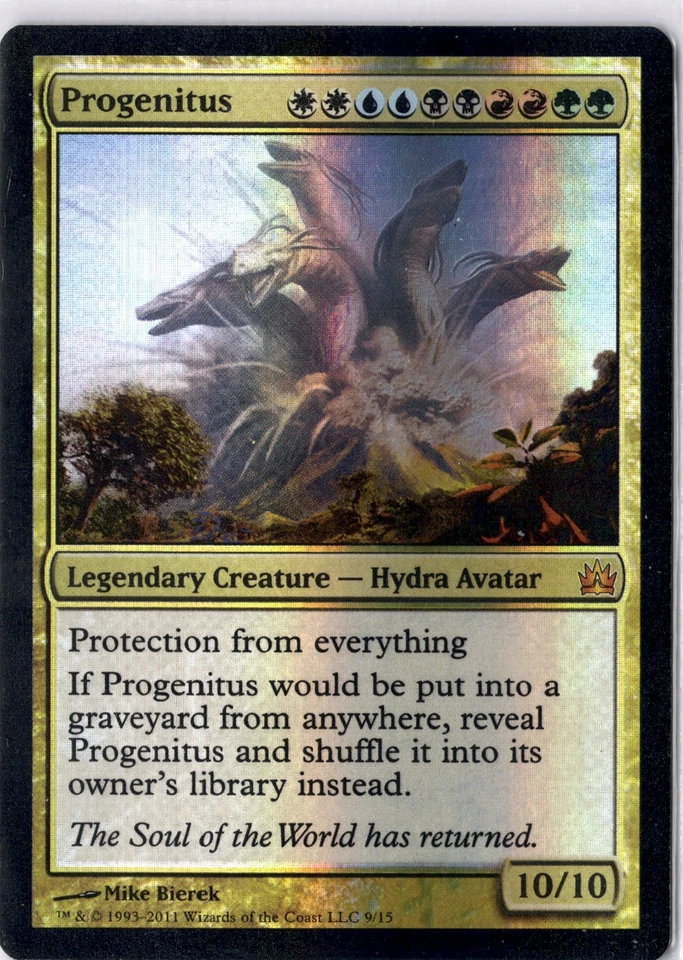 Progenitus LP* FOIL From The Vault Legends ENGLISH 9/15 mtg -UnltdCards - Image 1 of 2