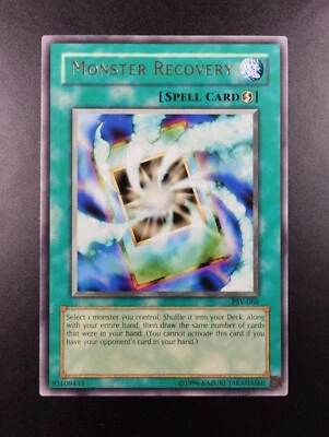 YUGIOH 2002 | MONSTER RECOVERY | PSV-066 | NA PRINT | RARE | NEAR MINT - Bild 1 von 4