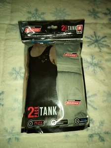 Dickies Mens Medium (38-40) 2 Grey Tank Tops New (Eb6) - Picture 1 of 2