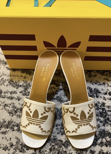 Sandalo Gucci x Adidas nappa in pelle taglia 39